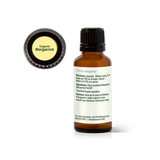 Plant Therapy Organic Bergamot Essential Oil