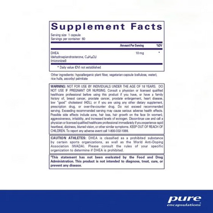 Pure Encapsulations DHEA 10 mg