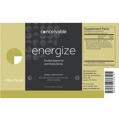 Five Flavors Herbs Conceivable ProLine - Energize 8oz