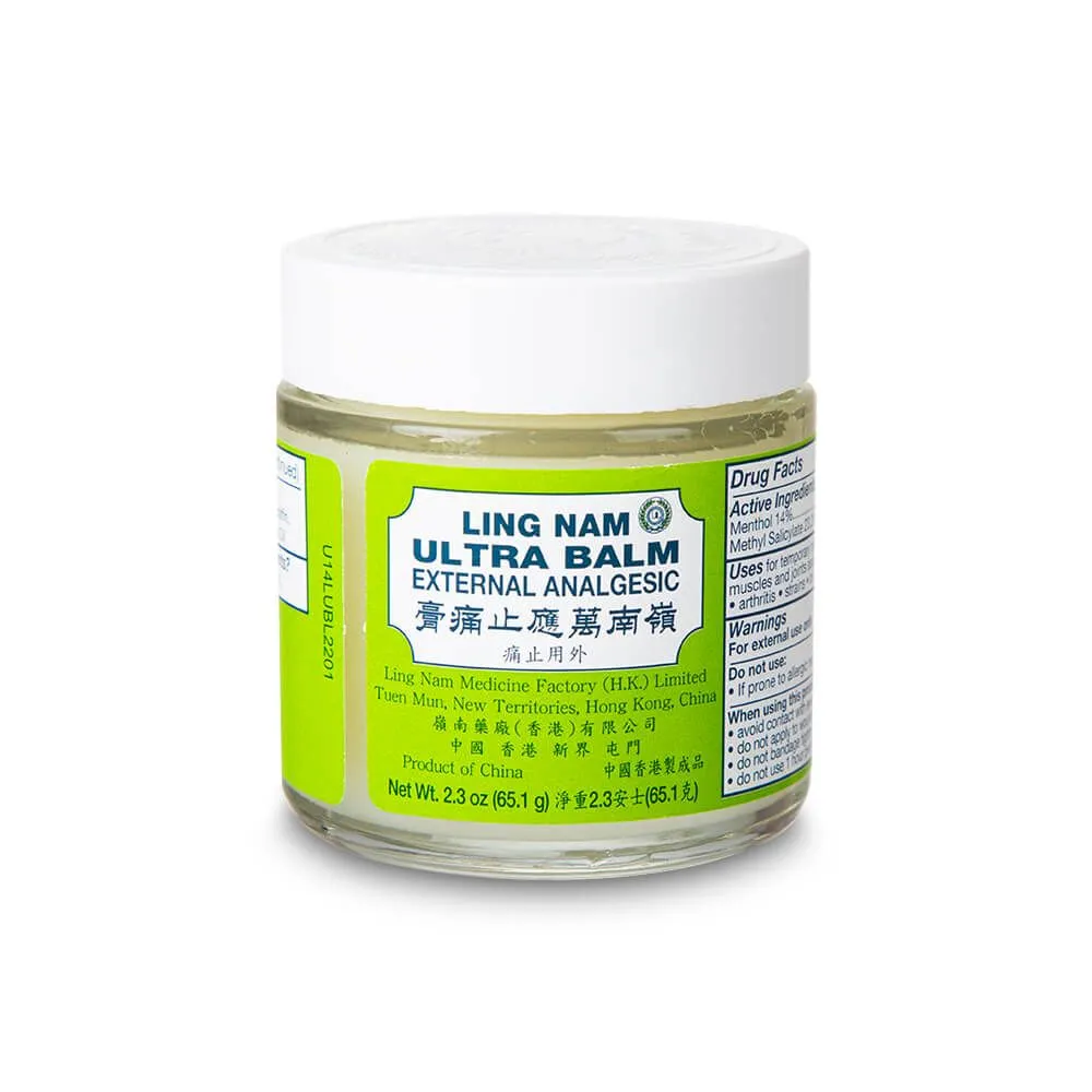 Ling Nam Ultra Balm External Analgesic - 2.3oz
