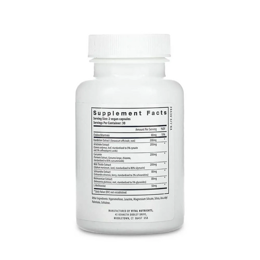 Vital Nutrients Liver Support - 60 Capsules