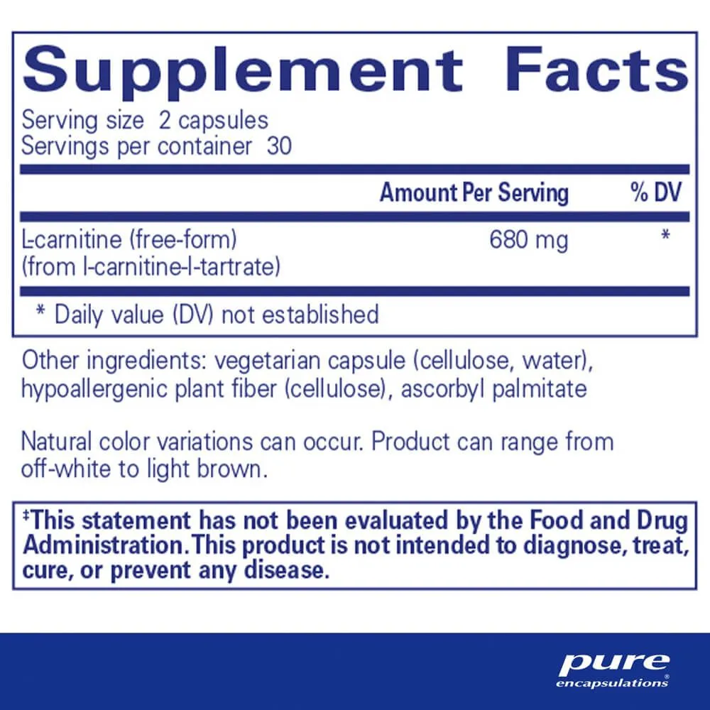 Pure Encapsulations L-Carnitine