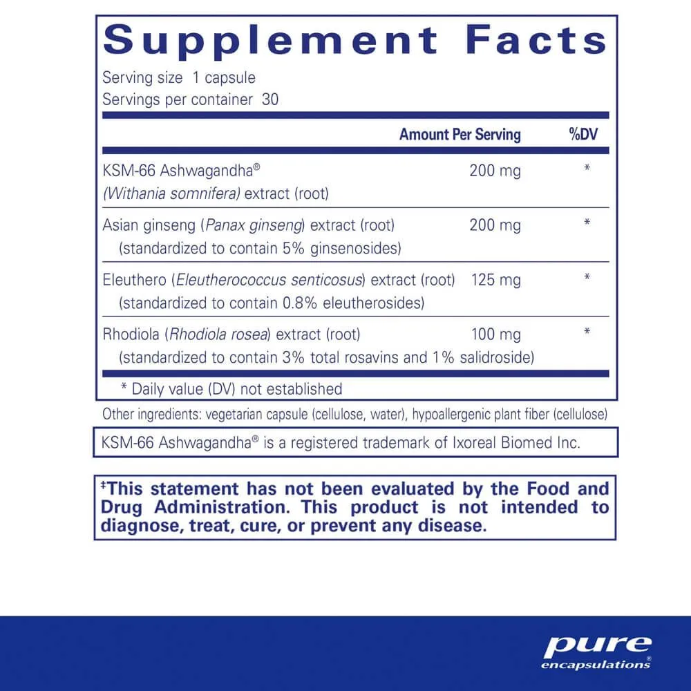 Pure Encapsulations Energy Xtra