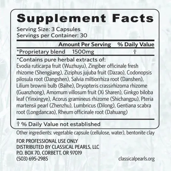 Classical Pearls Gingko Pearls - 90 Capsules