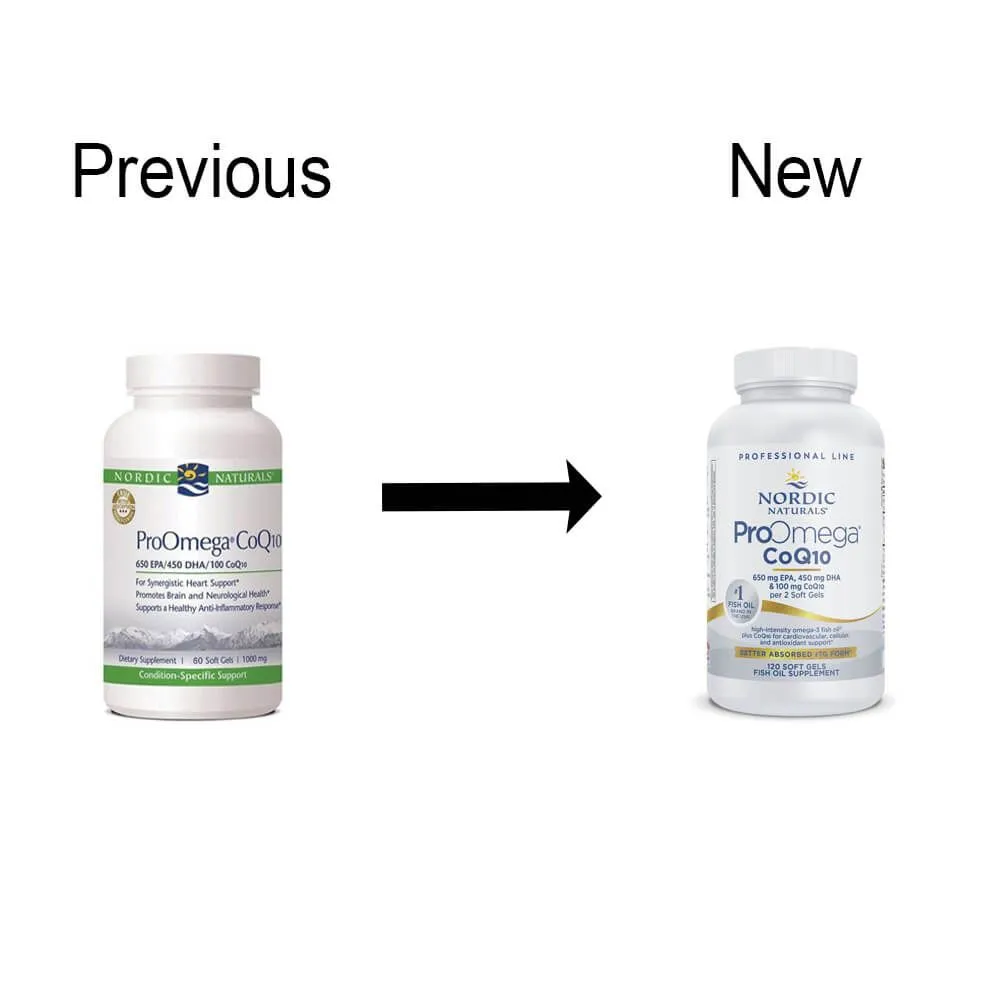 Nordic Naturals Pro Omega® CoQ10 Soft Gels