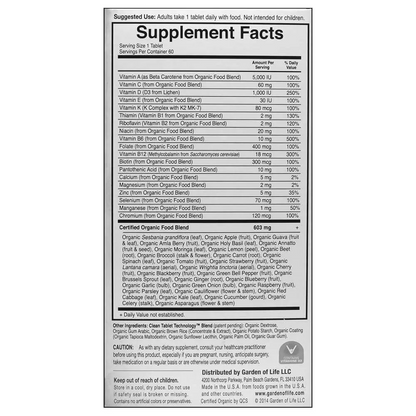 mykind Organics Men's Once Daily Multivitamin