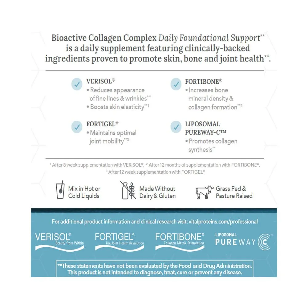 Vital Proteins Daily Foundation Support