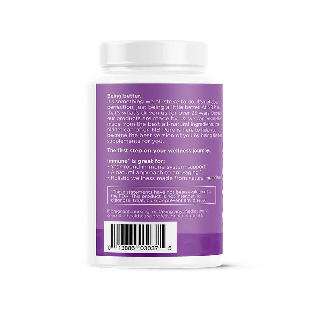 NBPure Immune+ Capsules - 90 VCaps