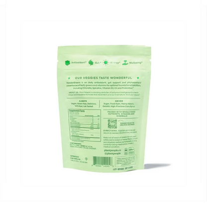 Plant People WonderGreens Veggie Gummies