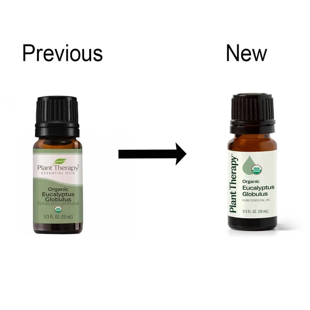 Plant Therapy Organic Eucalyptus Globulus Essential Oil