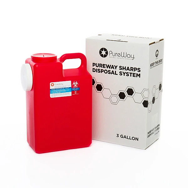 3 Gallon Mail Away Needle Disposal System