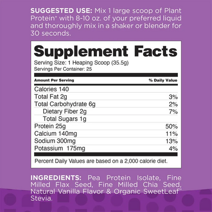 NBPure Plant Protein+ Vanilla