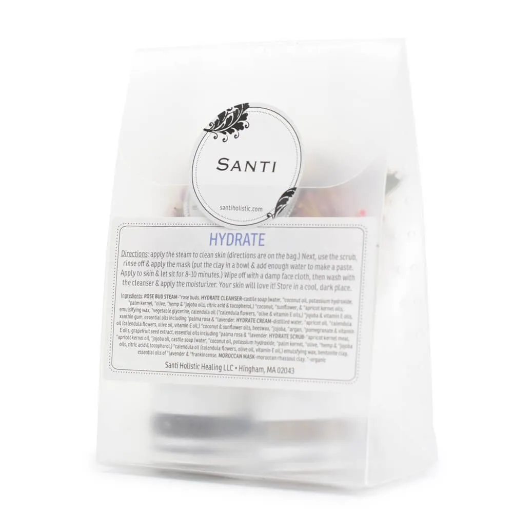 Santi Apothecary Hydrate Facial Kit