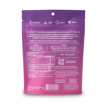 Plant People WonderBeauty Gummies