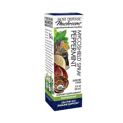 Host Defense Mushrooms MycoShield Peppermint Spray