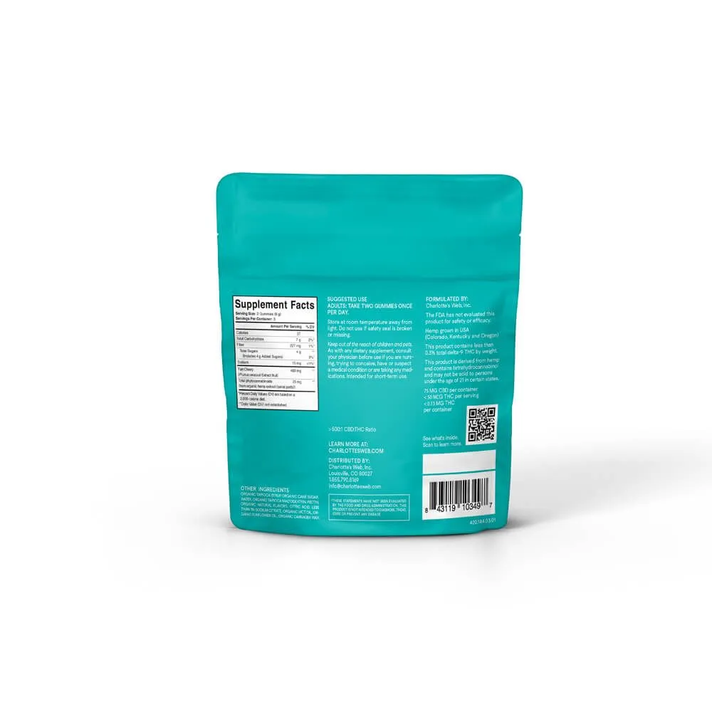 Charlotte's Web™ CBD Gummies Sample Packs - Muscle Recovery