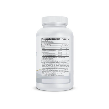 Nordic Naturals Pro Omega® CoQ10 Soft Gels