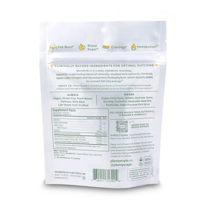 Plant People WonderBurn Gummies