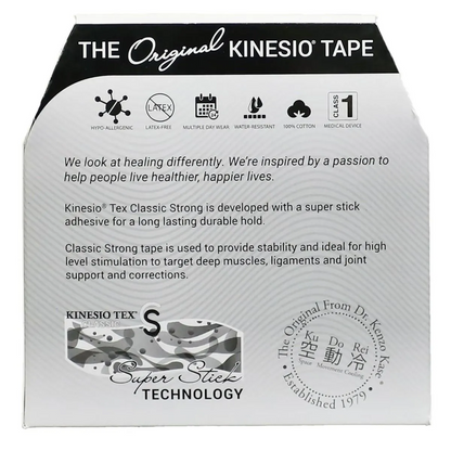 Kinesio® Tex Classic STRONG Tape - Black