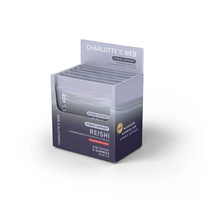 Charlotte's Web™ Reishi + Ashwagandha Stress Support Mushroom Gummies