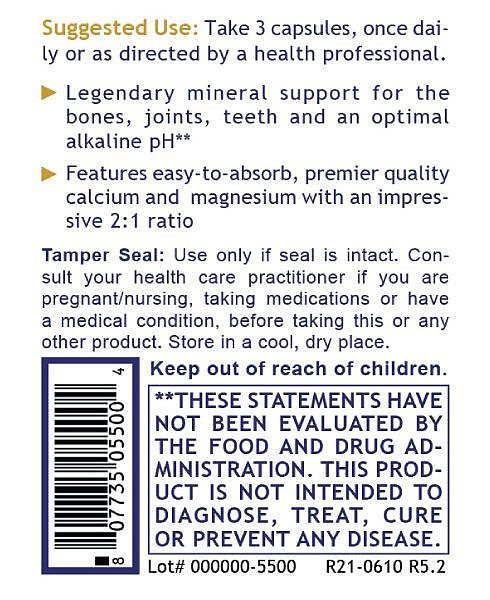 Calcium Magnesium Plus, 300 cap - Image 3