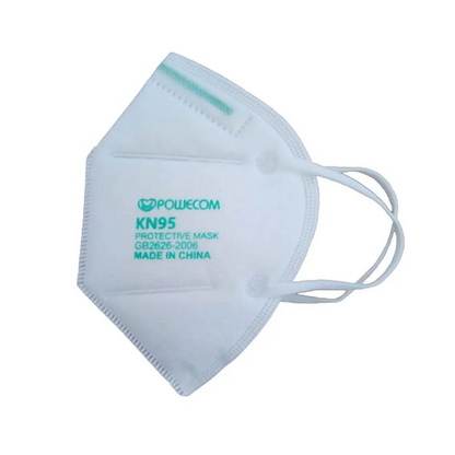 Powecom KN95 Respirator Mask - White - Pack of 10