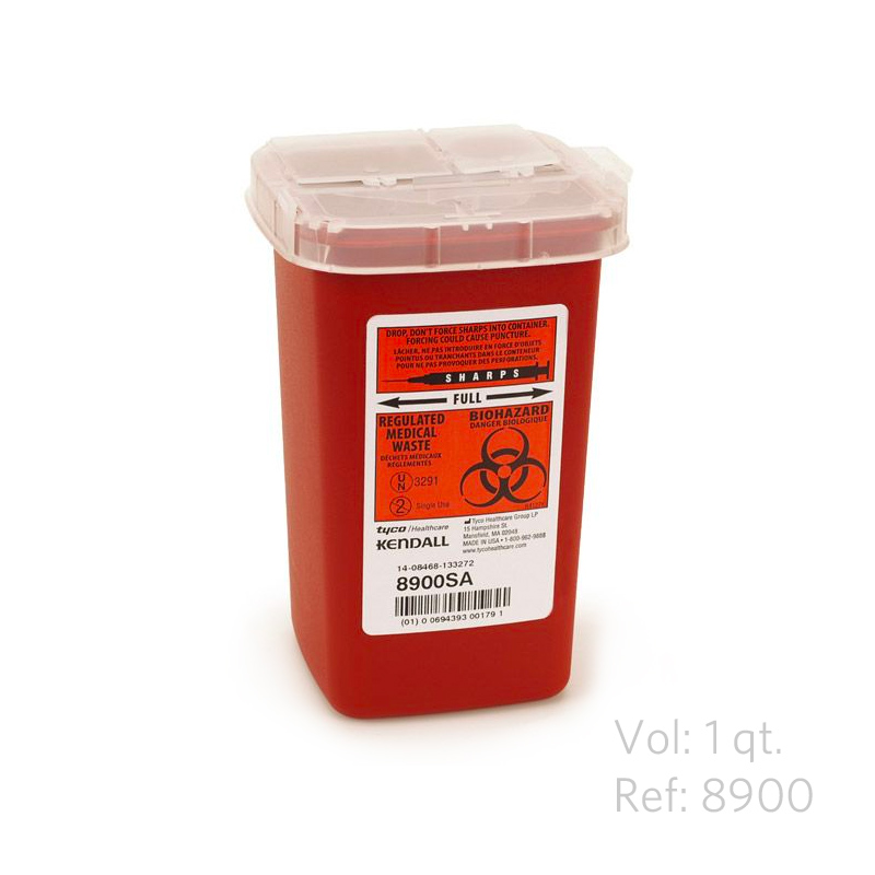 Sage Biohazard Container Sharps