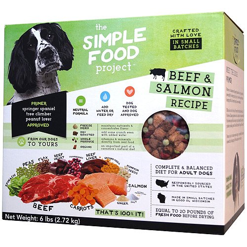 Dog - Beef & Salmon Recipe, 6lb