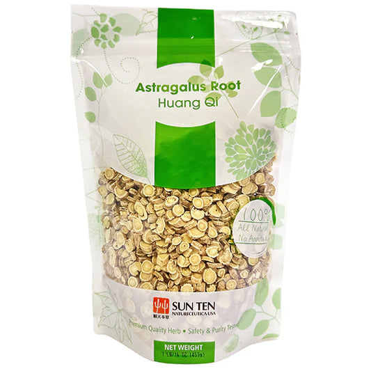 Sun Ten Astragalus Slices - 1 lbs / Huang Qi