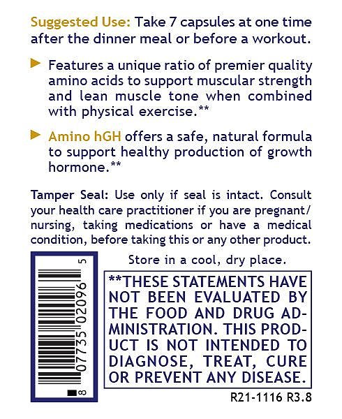 Amino hGH, 105 caps - Image 3