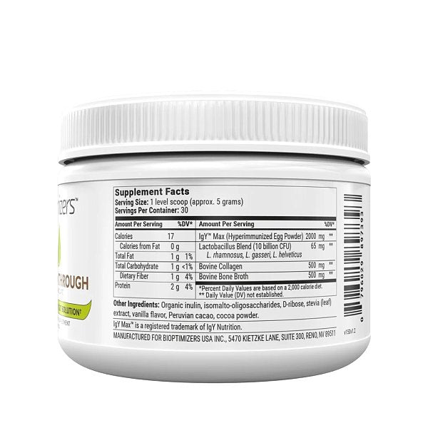 Biome Breakthrough - Chocolate, 150g (10b CFUs) - Image 2