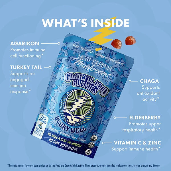 Beary Well Grateful Dead Gummies, 90ct - Image 3