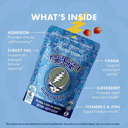 Beary Well Grateful Dead Gummies, 90ct - Image 3