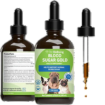 Blood Sugar Gold for Dogs, 4oz