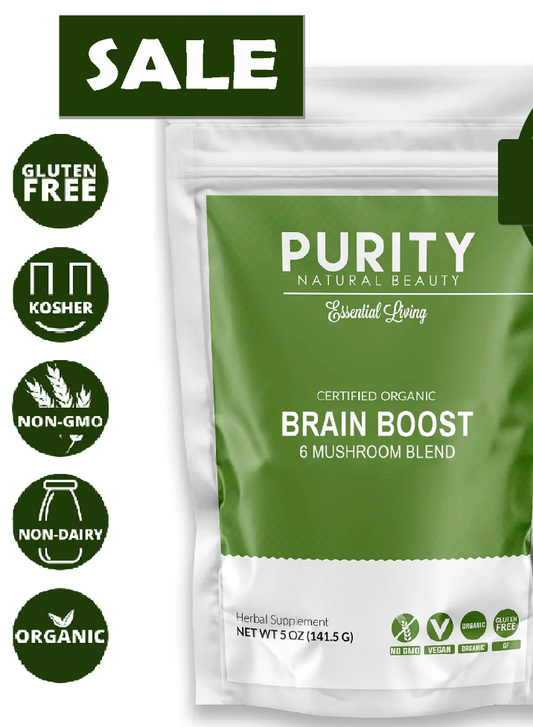 Purity Natural Beauty - Brain Boost Nootropics Powder