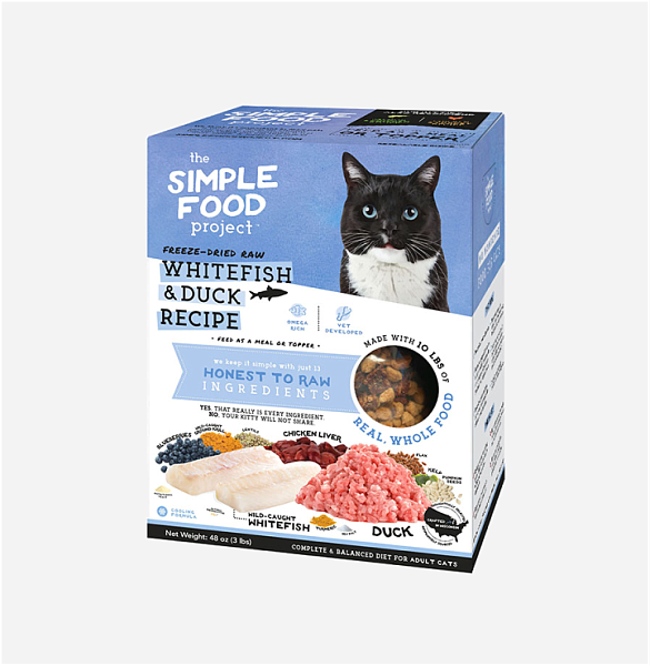 Cat - Whitefish & Duck Recipe, 3lbs
