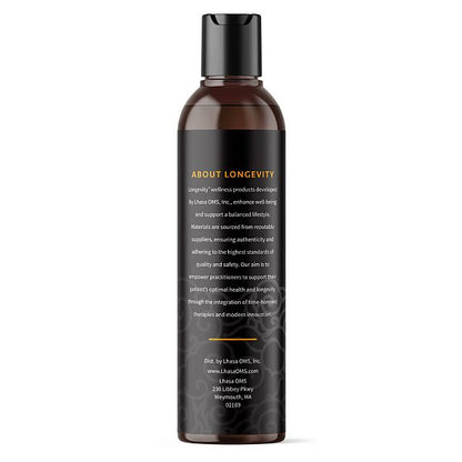 Longevity Organic Body Cupping Oil, 8oz - Unscented - Image 3