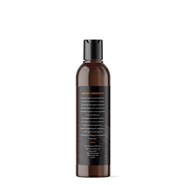 Longevity Organic Facial Cupping Oil, 4oz - Unscented - Image 2