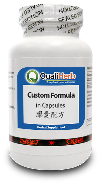 Custom Formula in 100 Capsule Bottle