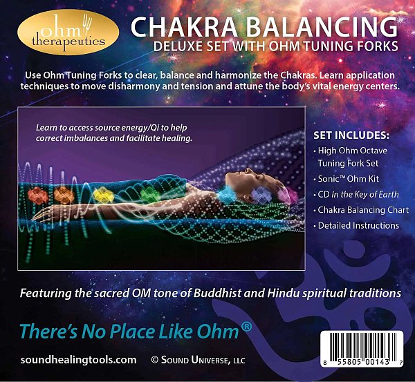 Deluxe Chakra Balancing Boxed Tuning Fork Set - Image 2