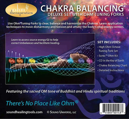 Deluxe Chakra Balancing Boxed Tuning Fork Set - Image 2