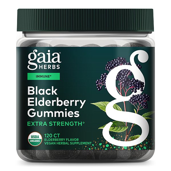 Black Elderberry Extra Strength Gummies, 120ct