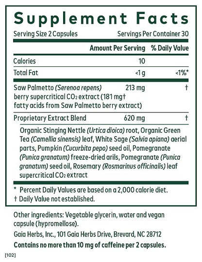 Prostate Support Phyto-caps, 60ct - Image 2