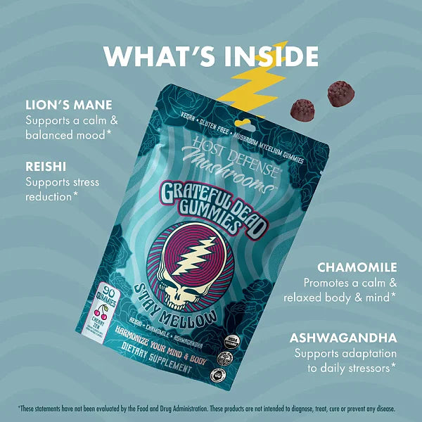 Stay Mellow Grateful Dead Gummies, 90ct - Image 2