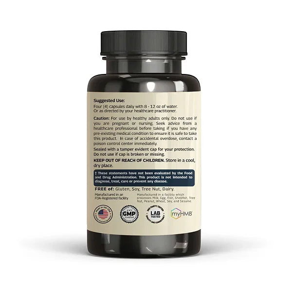 HMB 3000mg plus D3, 120ct [ EXPIRES 01-2027 ] - Image 3