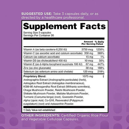 Immune+ 90ct [ EXPIRES 09-2026 ] - Image 2