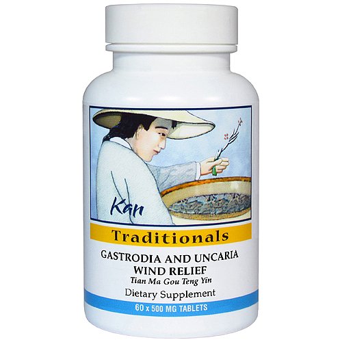 Gastrodia & Uncaria Wind Relief, 60 tabs