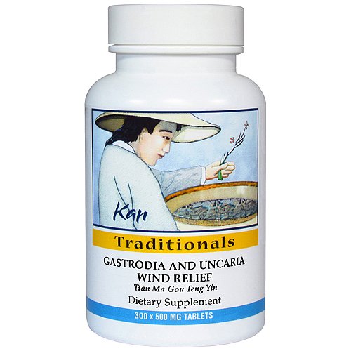 Gastrodia & Uncaria Wind Relief, 300 tabs