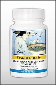 Gastrodia & Uncaria Wind Relief, 120 tabs