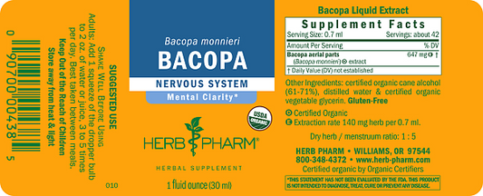 Bacopa Extract, 1 oz - Image 2